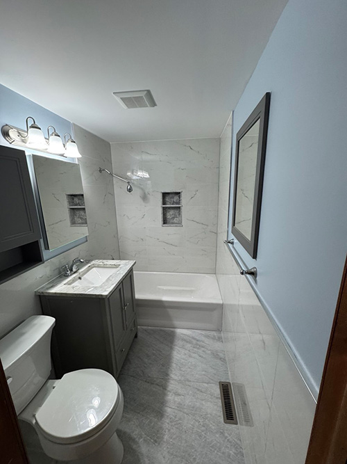 Bathroom Remodeling - Completed Project