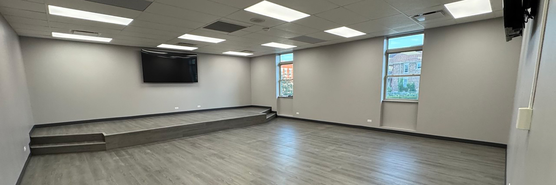 Conference Hall Remodel for Rockdale Fire Department in Rockdale, IL @ Euro Pros Inc
