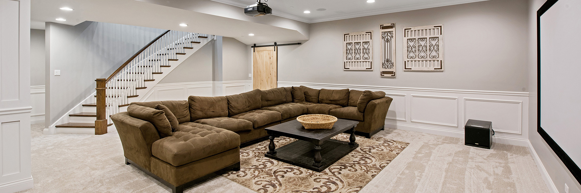 Basement Remodeling @ Euro Pros Inc