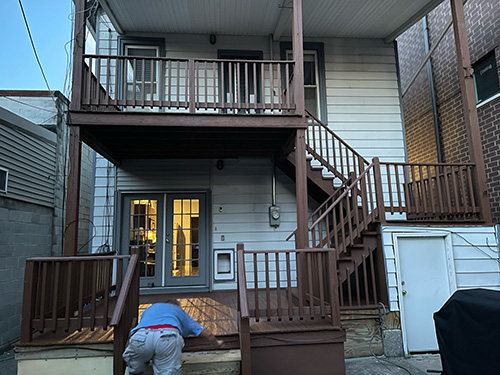 Deck Painting in Chicago