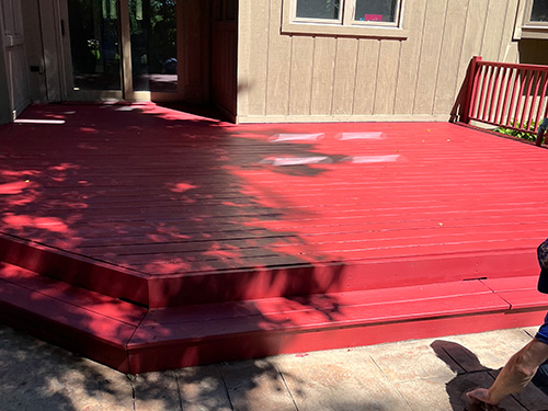 Deck Painting in Naperville