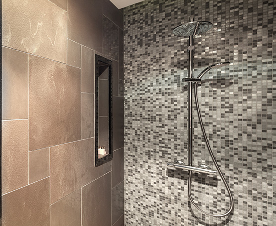 Shower Wall Tiling @ Euro Pros Inc.
