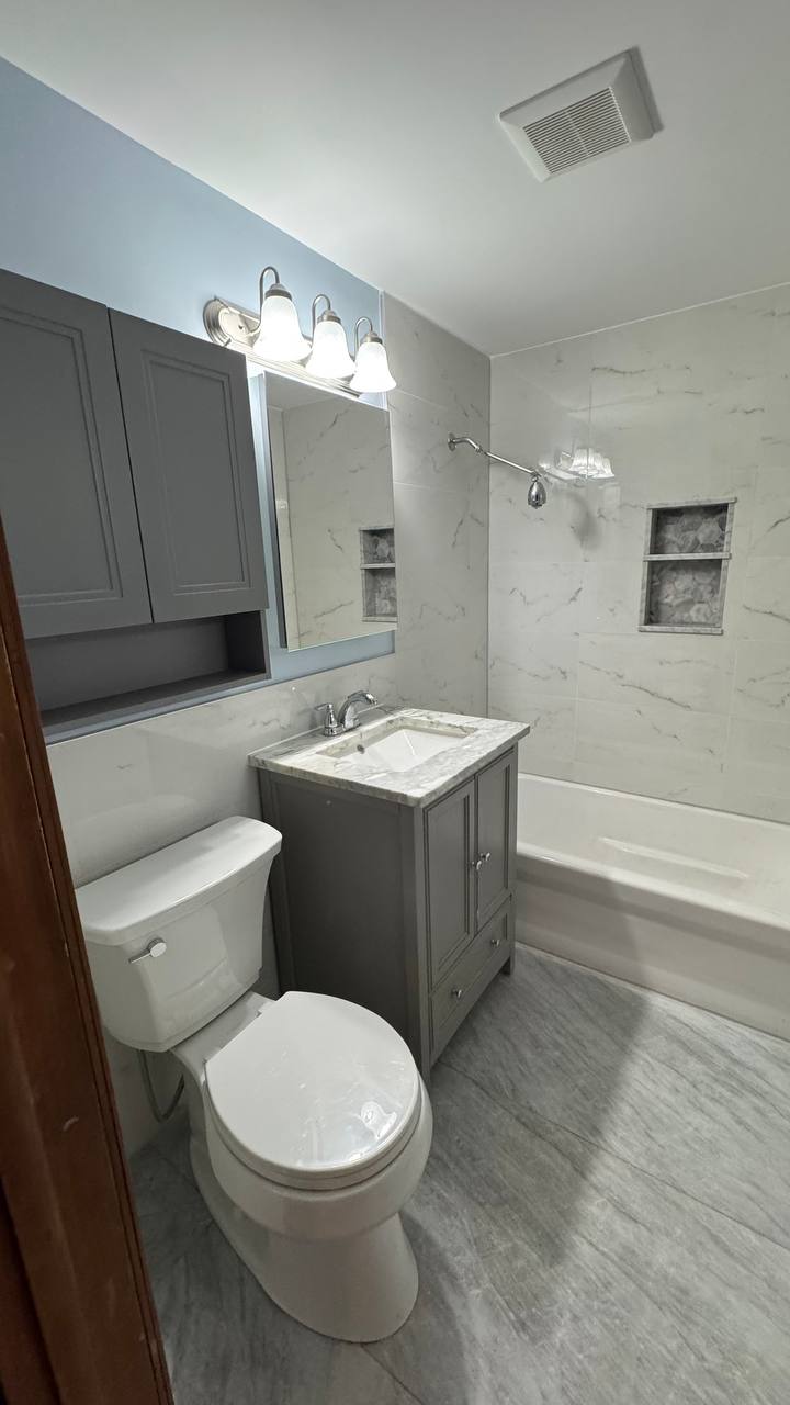 Aurora, IL — Bathroom Remodel & Ventilation Upgrade