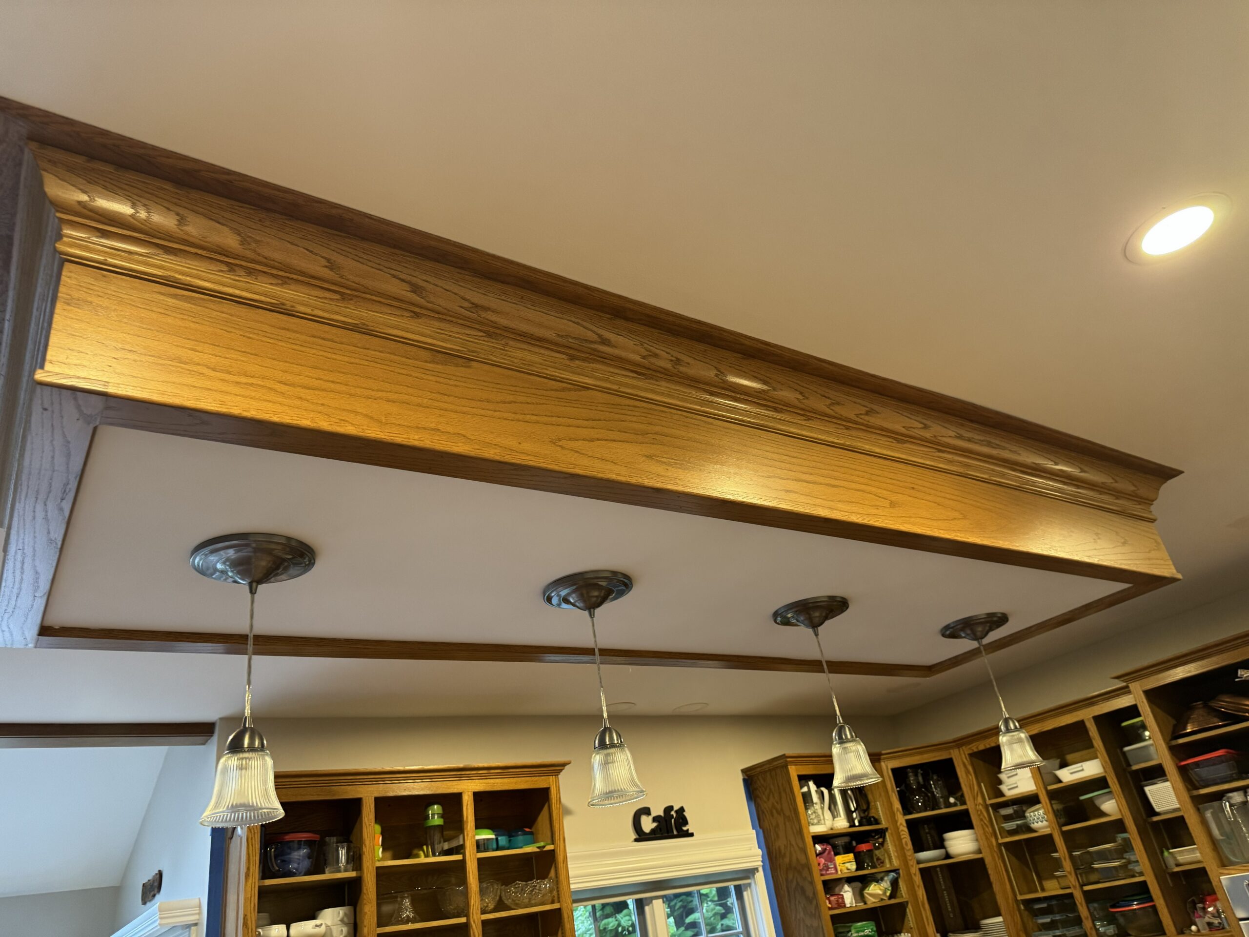 Existing kitchen cabinets before refinishing in Deer Park IL