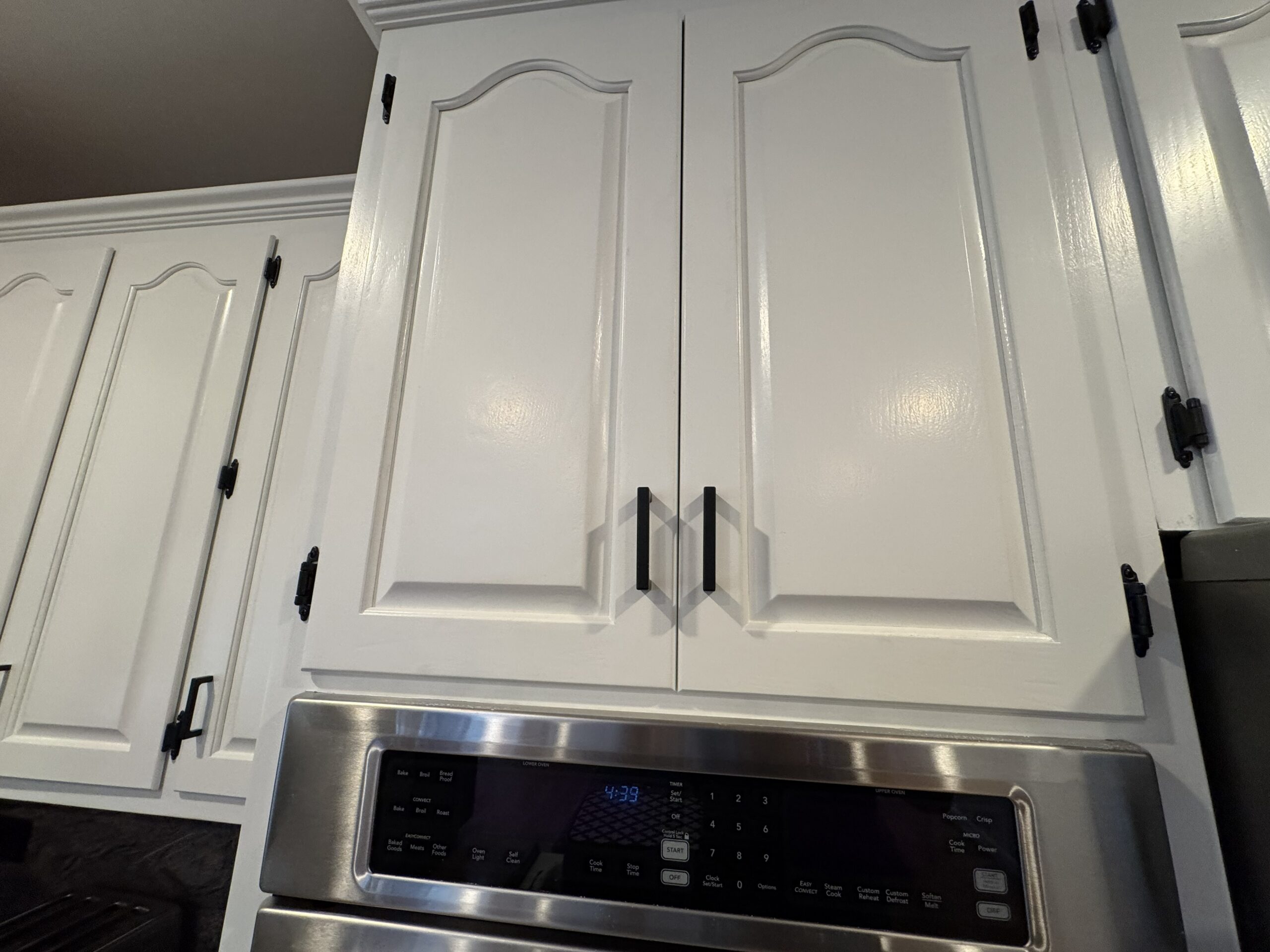 Updated kitchen with refinished cabinets in Deer Park IL